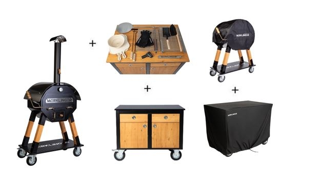 Herbst Paket Outdoorküche Vroni Merklinger 800, 17-teilig