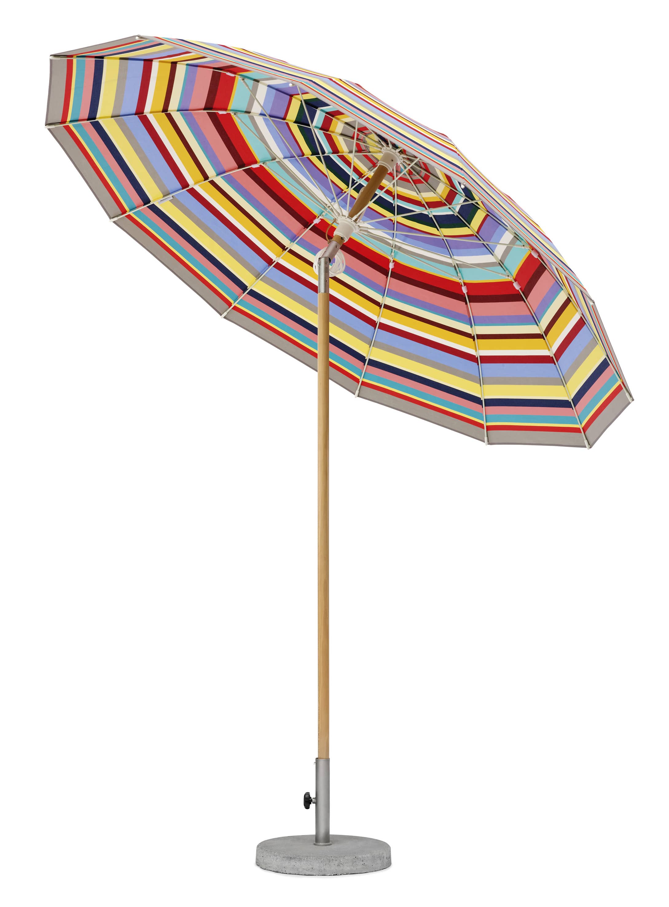 Pagodenschirm von Weishäupl, 240cm, Bespannung multicolor inkl