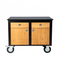 Beistelltisch Outdoormodul Vroni mit Granitoberfläche, Schubladen und Türen von Merklinger Beistelltisch Outdoormodul Vroni mit Granitoberfläche, Schubladen und Türen von Merklinger