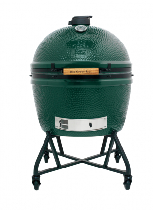 IntEGGrated Nest und Handler, Untergestell mit Griff für den Big Green Egg 2XLarge, schwarz