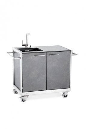 Outdoorspülwagen PRO Beton-Front