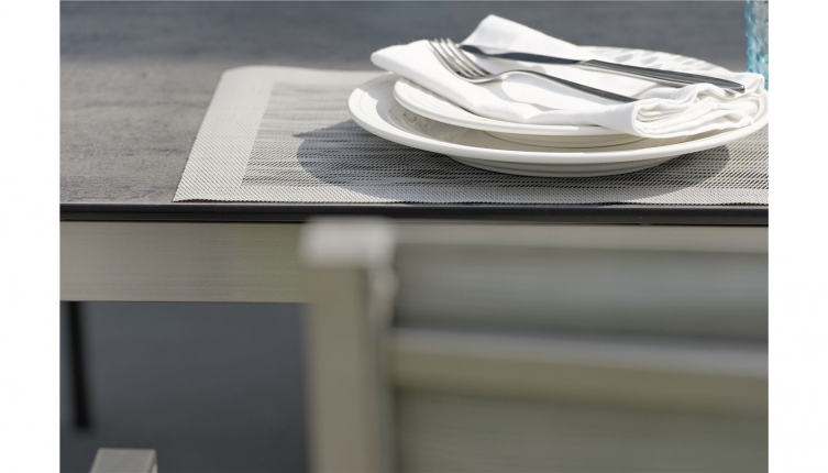 Tischset Textilen, Stern, 6-teilig