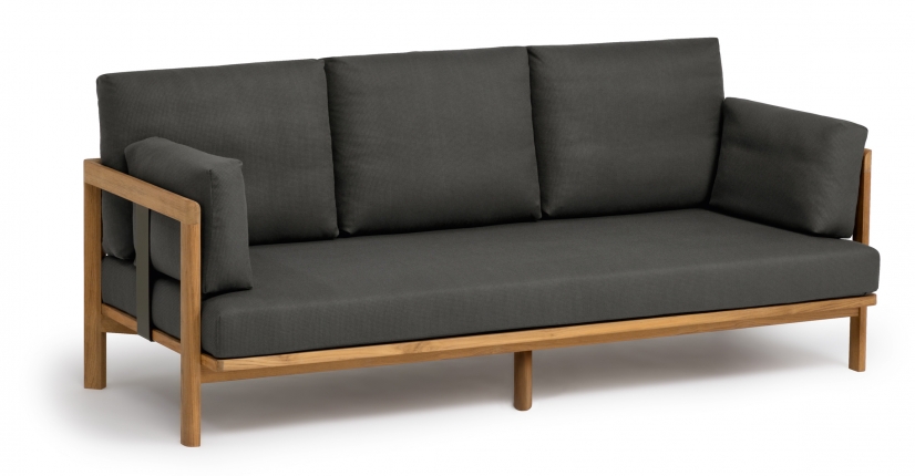 New Hampton 3-Sitzer Sofa inkl. Sitzpolster und 3 Rücken- und 2 Armlehnenkissen