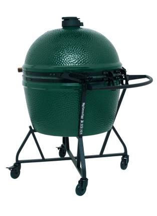 InteEGGrated Nest + Handler, Untergestell mit Griff für den Big Green EGG XLarge, schwarz