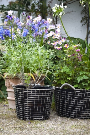 Planting Bag passend zu Bucket Edelstahlkorb von KORBO, 3 Stück