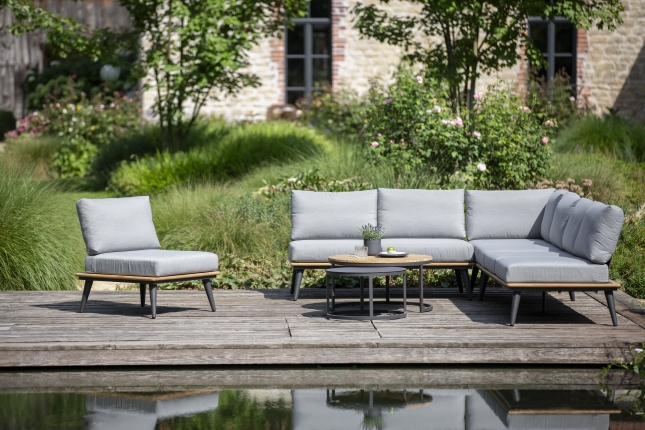 Serra Outdoorlounge Set von Niehoff, 6-teilig