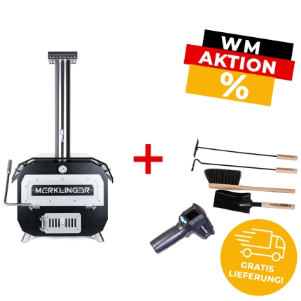WM Paket - Merklinger Bobby plus Schür-&amp; Reinigungsset, Infrarotthermometer gratis
