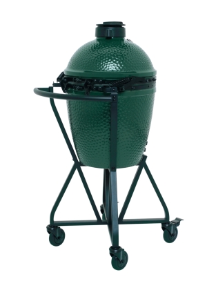 InteEGGrated Nest + Handler, Untergestell mit Griff für den Big Green EGG Medium, schwarz