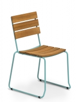 Balcony Stapelstuhl von Weishäupl, Gestell Edelstahl pulverbeschichtet, Belattung Teak, VE2 Balcony Stapelstuhl von Weishäupl, Gestell Edelstahl pulverbeschichtet, Belattung Teak, VE2